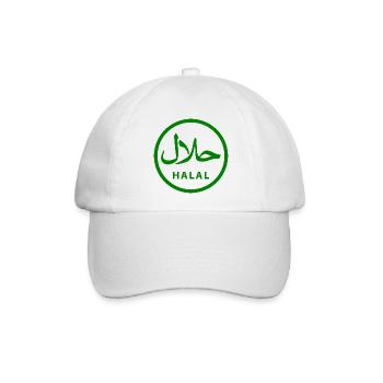 Halal - Baseballkappe - Weiß/Weiß - Vorne