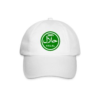 Halal - Baseballkappe - Weiß/Weiß - Vorne