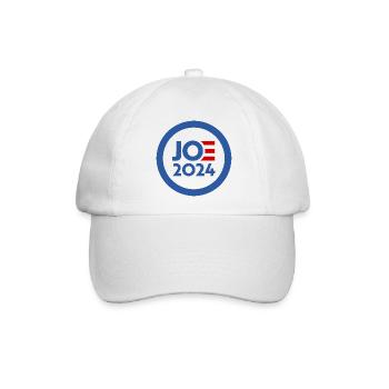Joe biden 2024 - Baseballkappe - Weiß/Weiß - Vorne