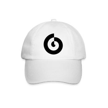 Spirale - Baseballkappe - Weiß/Weiß - Vorne