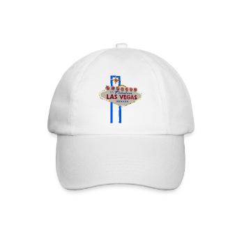 Las Vegas - Baseballkappe - Weiß/Weiß - Vorne