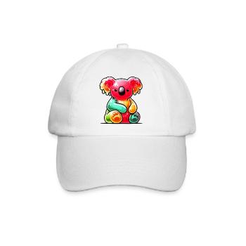 Koala - Baseballkappe - Weiß/Weiß - Vorne