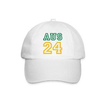 Australia Australien - Baseballkappe - Weiß/Weiß - Vorne