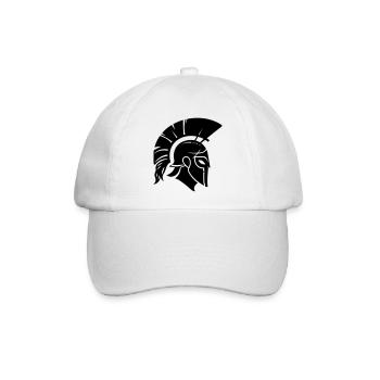 Sparta Spartanischer Krieger - Baseballkappe - Weiß/Weiß - Vorne