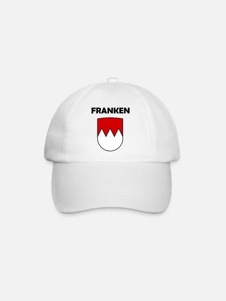 Franken im Süden - Baseballkappe - Weiß/Weiß