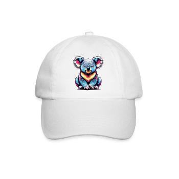 Koala - Baseballkappe - Weiß/Weiß - Vorne