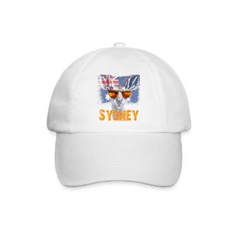 Sydney Roo - Baseballkappe - Weiß/Weiß - Vorne