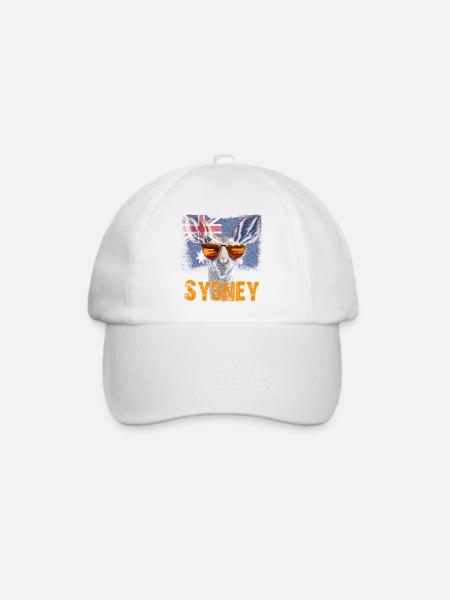 Sydney Roo - Baseballkappe - Weiß/Weiß
