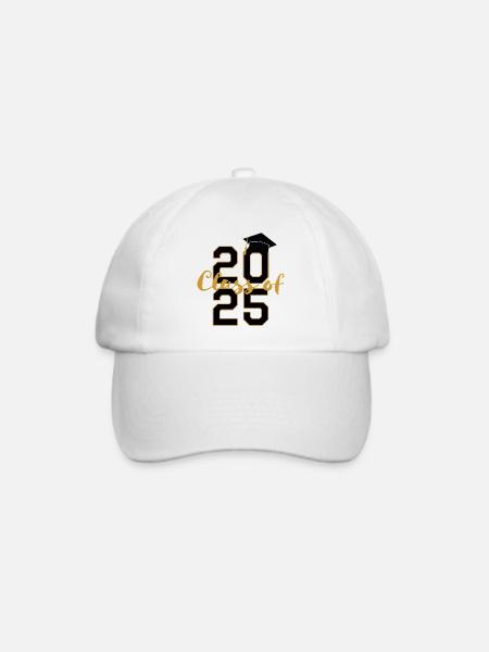 Class of 2025 - Baseballkappe - Weiß/Weiß