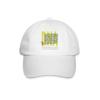 DNA - Baseballkappe - Weiß/Weiß - Vorne