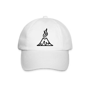 Vulkan - Baseballkappe - Weiß/Weiß - Vorne