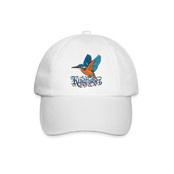 Eisvogel - Baseballkappe - Weiß/Weiß - Vorne