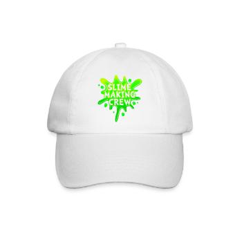 Schleimig Schleim Slime - Baseballkappe - Weiß/Weiß - Vorne