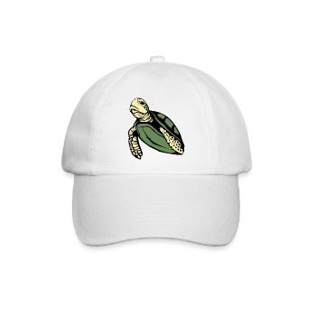 Schildkröten Schildkröten - Baseballkappe - Weiß/Weiß - Vorne