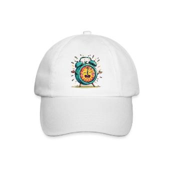 Sonnenwecker Jubelbild - Baseballkappe - Weiß/Weiß - Vorne