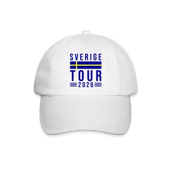 Sverige Tour 2026 - Baseballkappe - Weiß/Weiß - Vorne