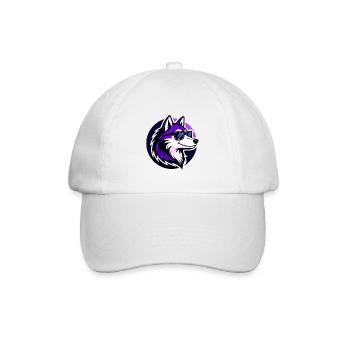 Purple Wolf Stylish Sonnenbrillen - Baseballkappe - Weiß/Weiß - Vorne