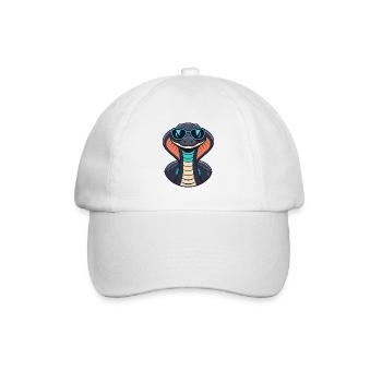 Cobra Chic Sonnenbrille - Baseballkappe - Weiß/Weiß - Vorne
