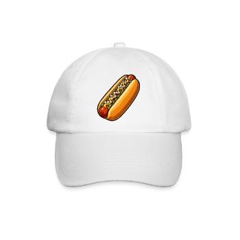 sandwich-1 - Baseballkappe - Weiß/Weiß - Vorne