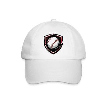 Baseball Shield Ball - Baseballkappe - Weiß/Weiß - Vorne