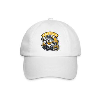 Catzilla Neon City Rampage - Baseballkappe - Weiß/Weiß - Vorne