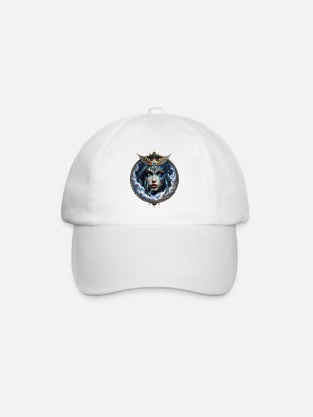 Eis-Himmelskönigin - Baseballkappe - Weiß/Weiß