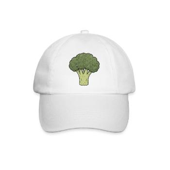 TINY ACTIVISTS | Broccoli - Baseballkappe - Weiß/Weiß - Vorne