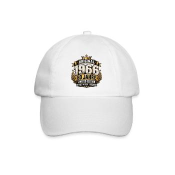 Original 1966 - Baseballkappe - Weiß/Weiß - Vorne