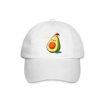 Heiliges Guacamole Avocado - Baseballkappe - Weiß/Weiß - Vorne