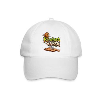 Kiwi vra verra humorfrucht - Baseballkappe - Weiß/Weiß - Vorne