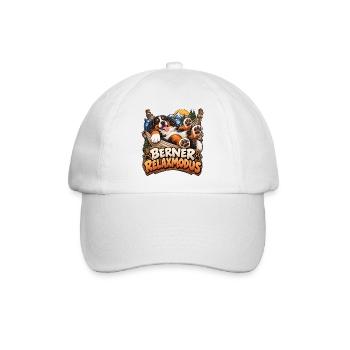 Berner Relaxmodus - Baseballkappe - Weiß/Weiß - Vorne