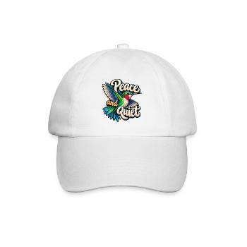 Kolibri - Baseballkappe - Weiß/Weiß - Vorne