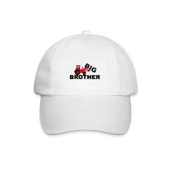 big brother - Baseballkappe - Weiß/Weiß - Vorne