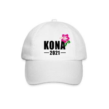 TRIATHLON KONA 2021 - Baseballkappe - Weiß/Weiß - Vorne