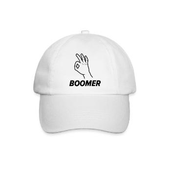 blockiertTitle - Baseballkappe - Weiß/Weiß - Vorne