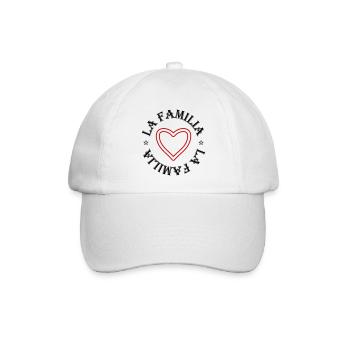 La Familia - Baseballkappe - Weiß/Weiß - Vorne