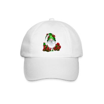 Wichtel Geschenke - Baseballkappe - Weiß/Weiß - Vorne