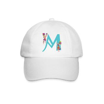 karneval m - Baseballkappe - Weiß/Weiß - Vorne