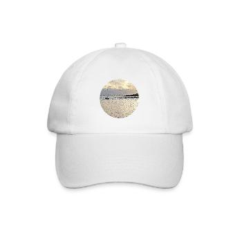 Rückkehr zum Hafen an einem Sommerabend - Baseballkappe - Weiß/Weiß - Vorne