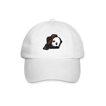 Panda Baby - Baseballkappe - Weiß/Weiß - Vorne