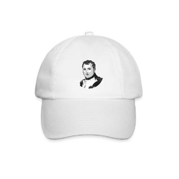 Napoléon Bonaparte - Baseballkappe - Weiß/Weiß - Vorne