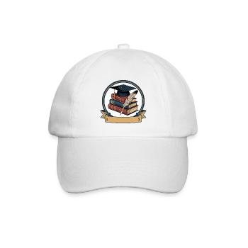Learn Always, Lead Always - Baseballkappe - Weiß/Weiß - Vorne