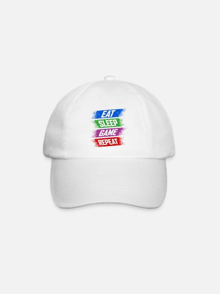 Spieler - Baseballkappe - Weiß/Weiß