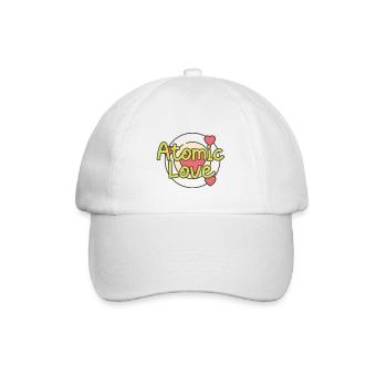 Atomic Love - Baseballkappe - Weiß/Weiß - Vorne