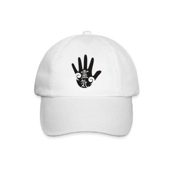 REIKI Energie - Baseballkappe - Weiß/Weiß - Vorne