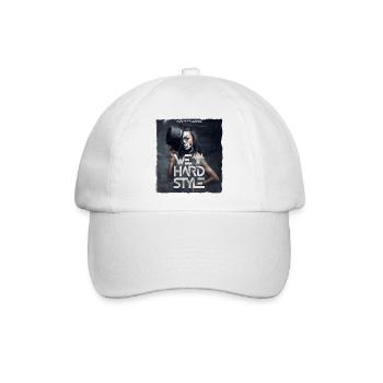 We Love Hardstyle - Baseballkappe - Weiß/Weiß - Vorne