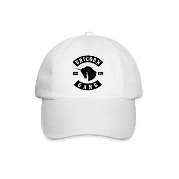 UNICORN GANG 110% UC - Baseballkappe - Weiß/Weiß - Vorne
