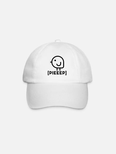 PIEEEP BIRD - Baseballkappe - Weiß/Weiß