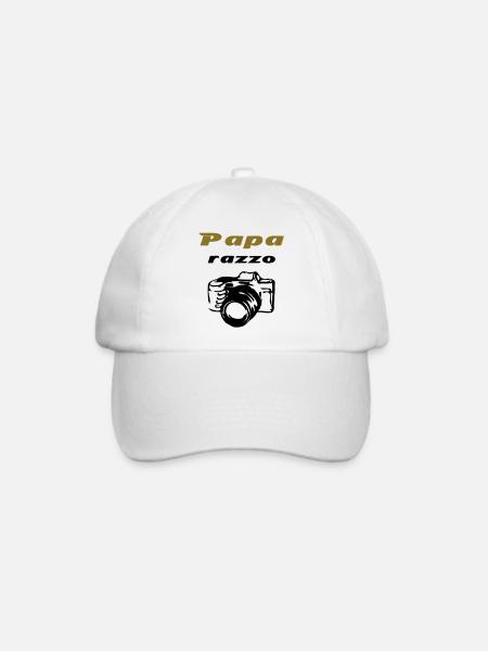 Paparazzo - Baseballkappe - Weiß/Weiß