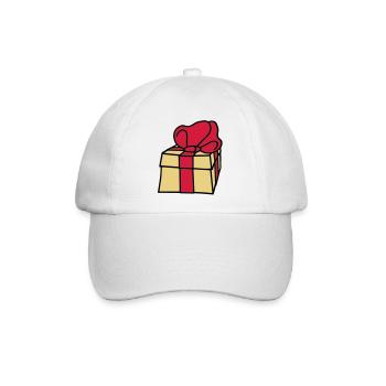 gift - Baseballkappe - Weiß/Weiß - Vorne